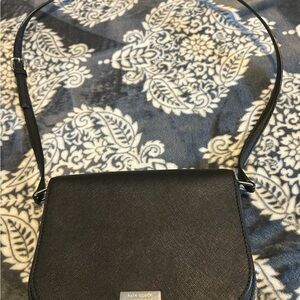 kate spade black crossbody bag with adjustable strap